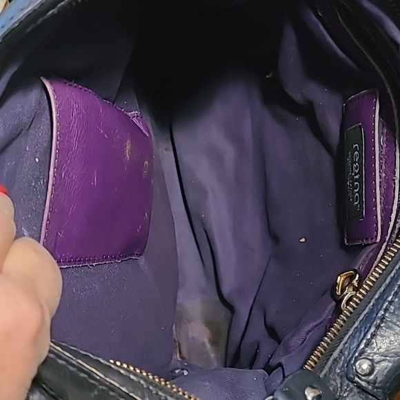 Regina Purse Genuine Soft Leather Studded - Picture 7 of 8